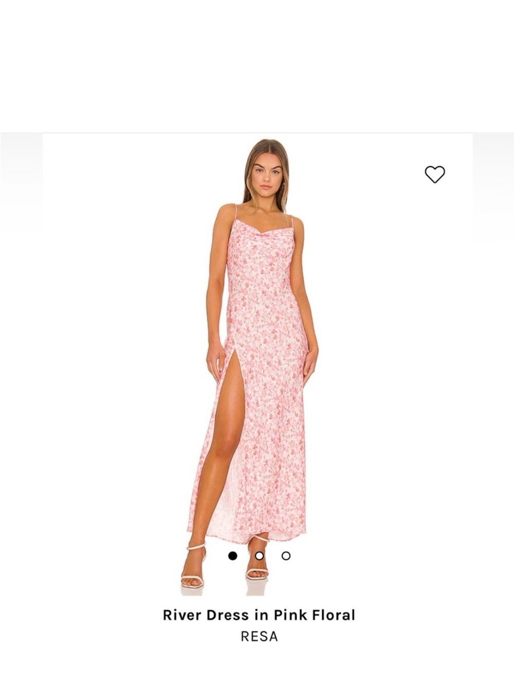 RESA River Floral Slip Dress Medium